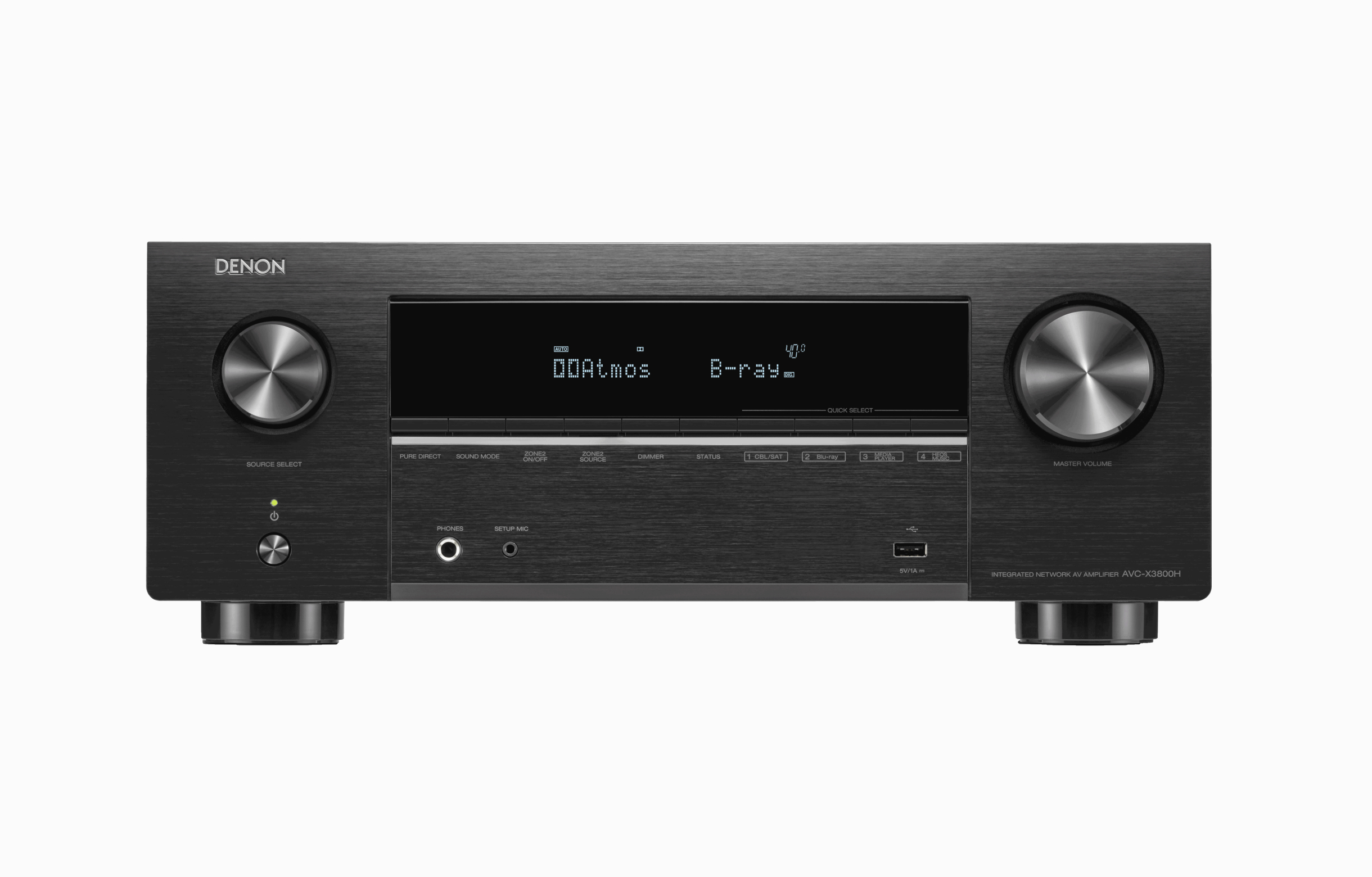 AV Receiver DENON AVC-X3800H zwart