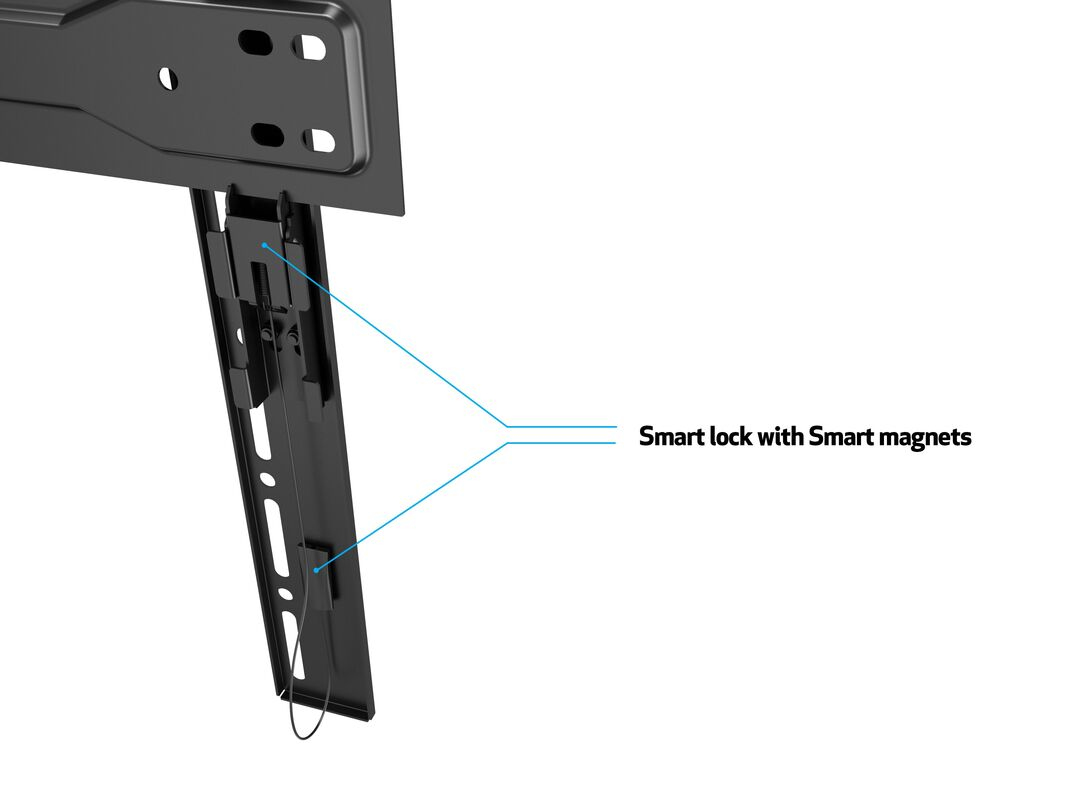 Multibrackets 5563 bevestiging voor signage-beeldschermen 2,54 m (100") Zwart