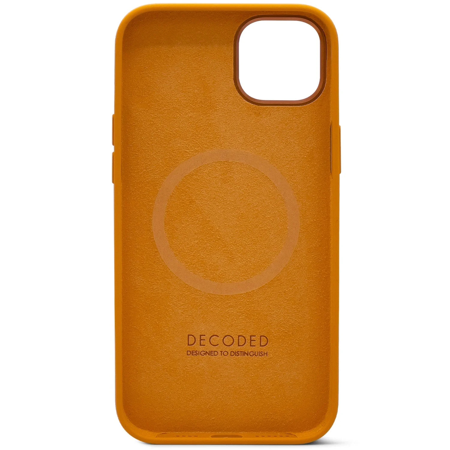 Tas DECODED Silicone Backcover iPhone 14 Plus Apricot