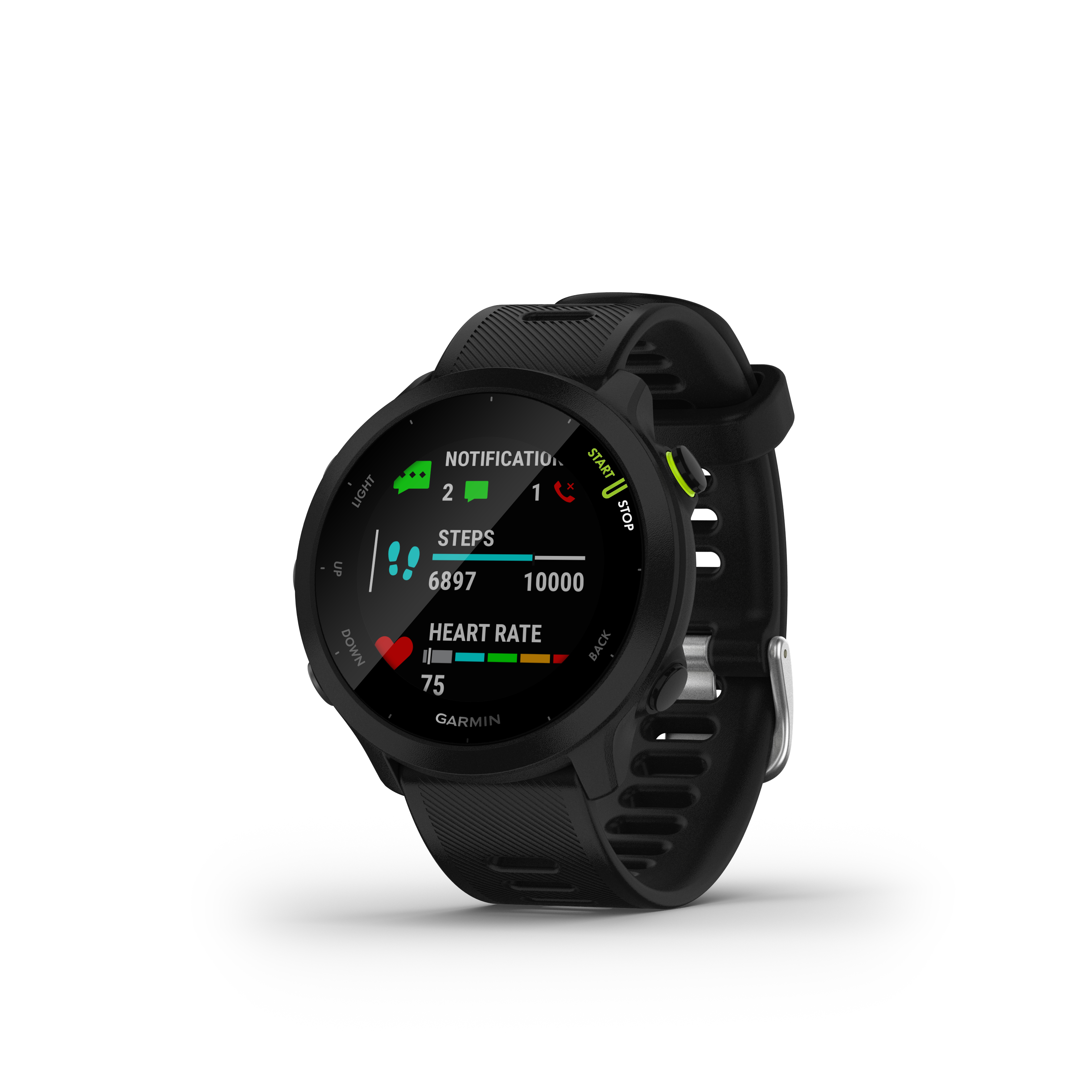 Garmin Forerunner 55 2,64 cm (1.04") 42 mm Numérique 208 x 208 pixels GPS (satellite)