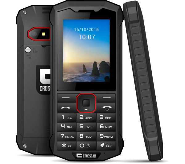 Smartphone Crosscall Spider X4 IP-67 DS black