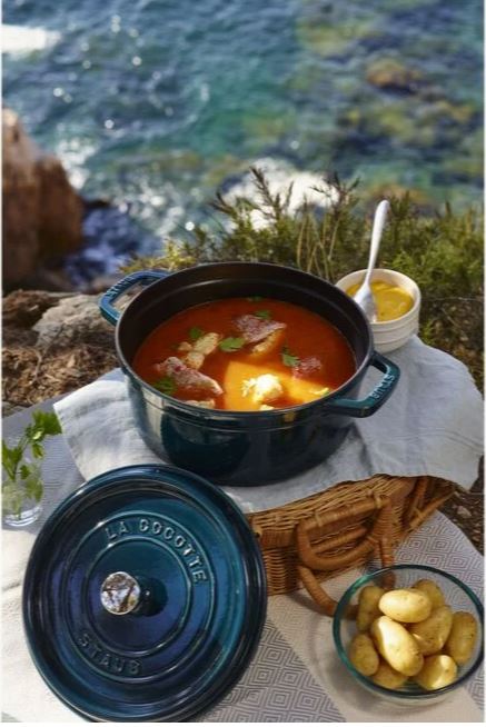 Ronde Cocotte STAUB 1102837 La Mer28cm