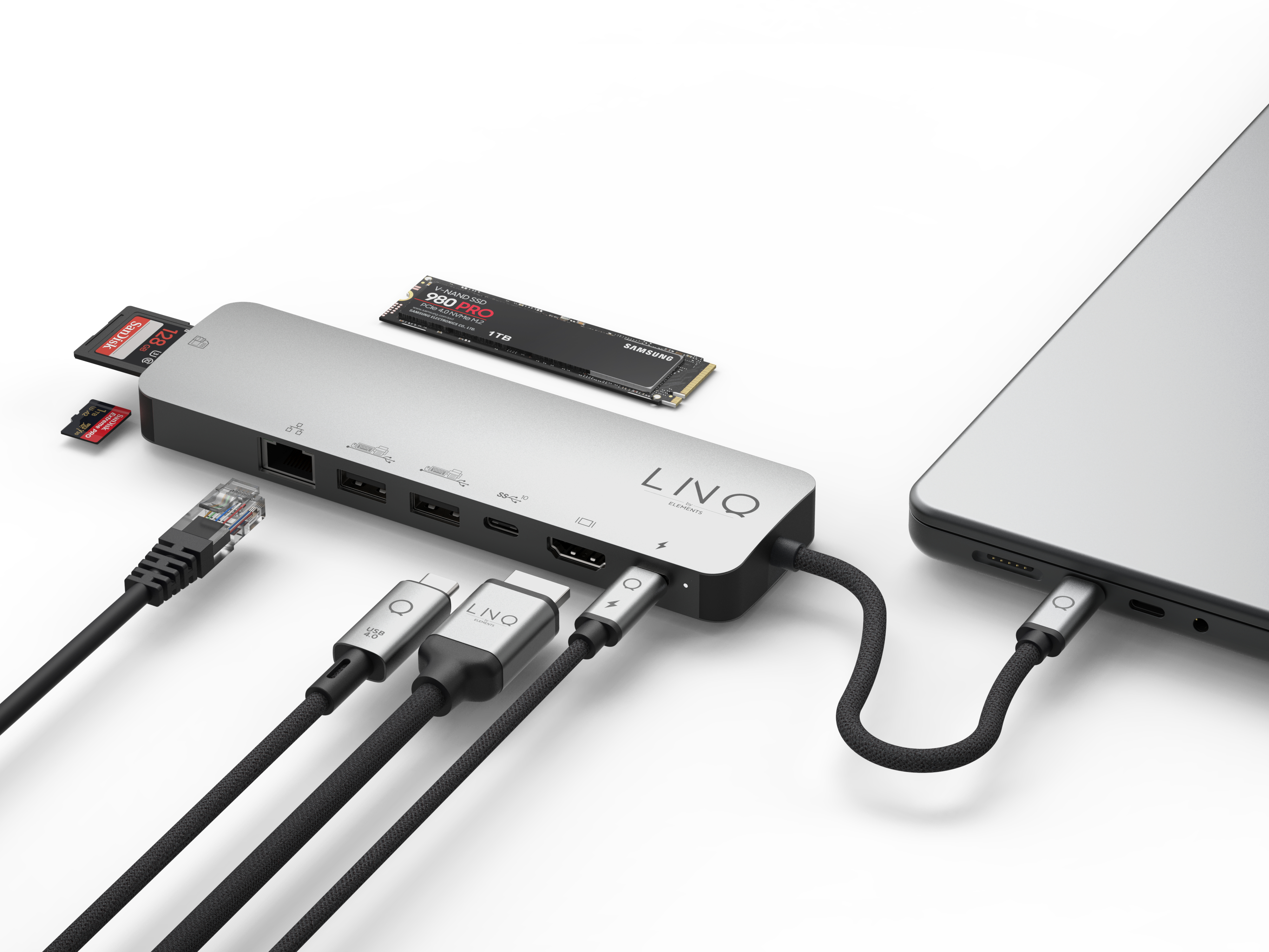 Linq 9in1 Pro SSD Hub