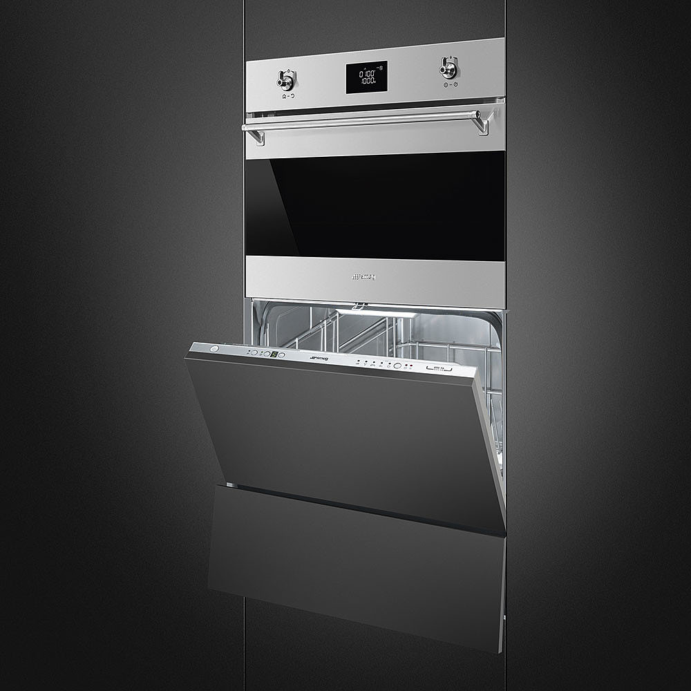 Combi-microgolfoven BI Smeg SF4390MCX