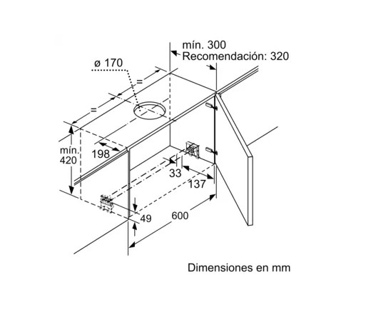 Dampkap SIEMENS LI97SA531 / telescopisch / 90cm / inox