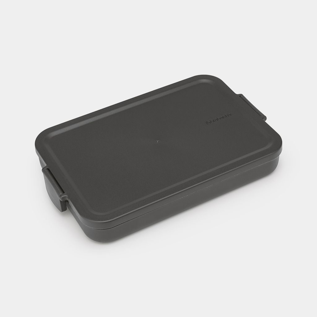 Lunchbox Plat BRABANTIA Make&Take Dark Grey