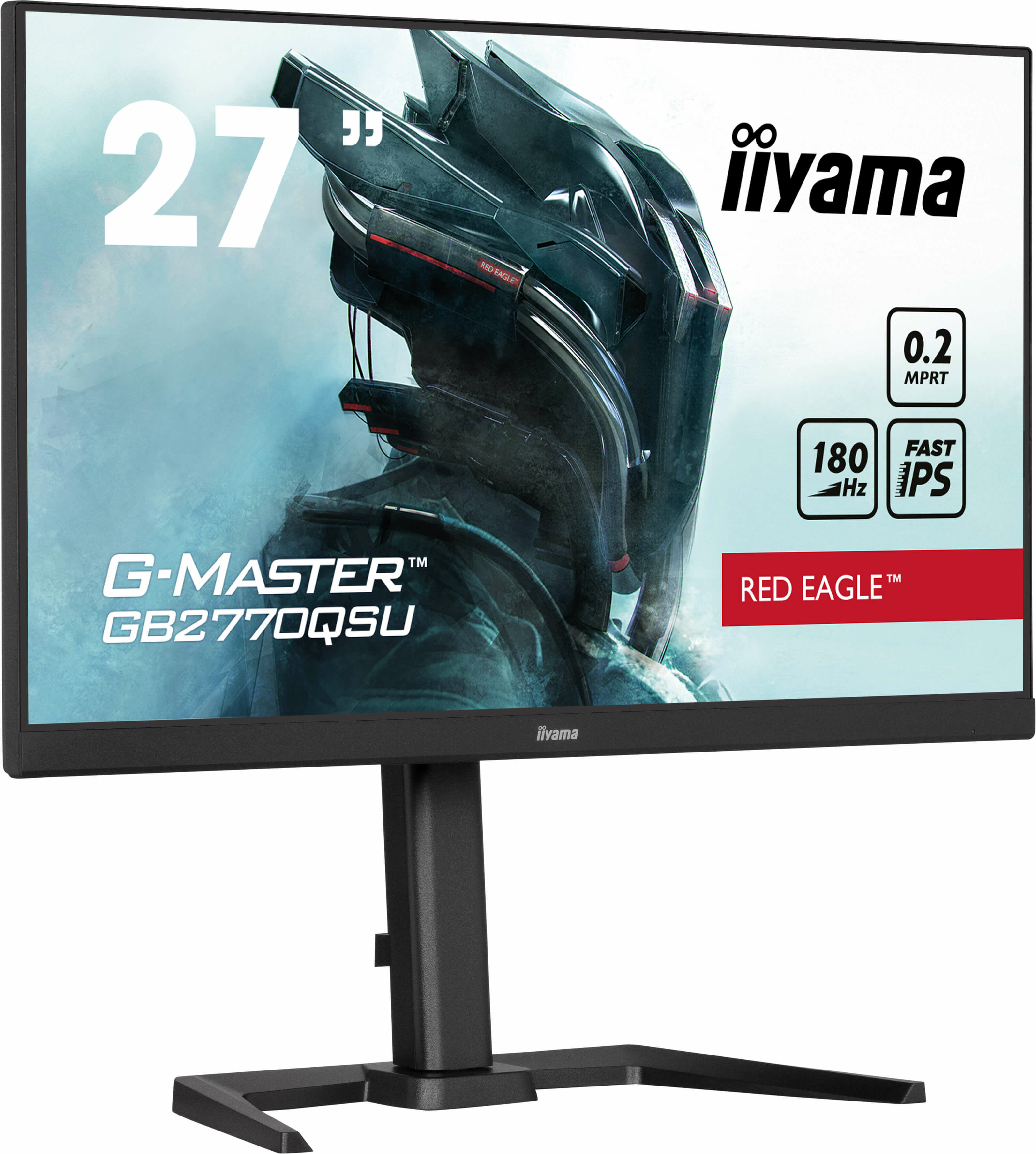 Monitor Iiyama GB2770QSU-B6 QHD Mat 16:9 180Hz Black