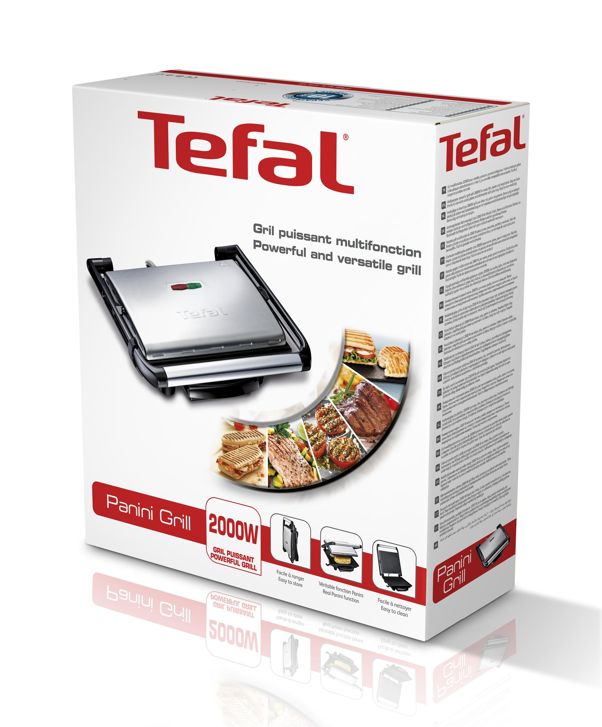 Tefal panini-grill gc241d12