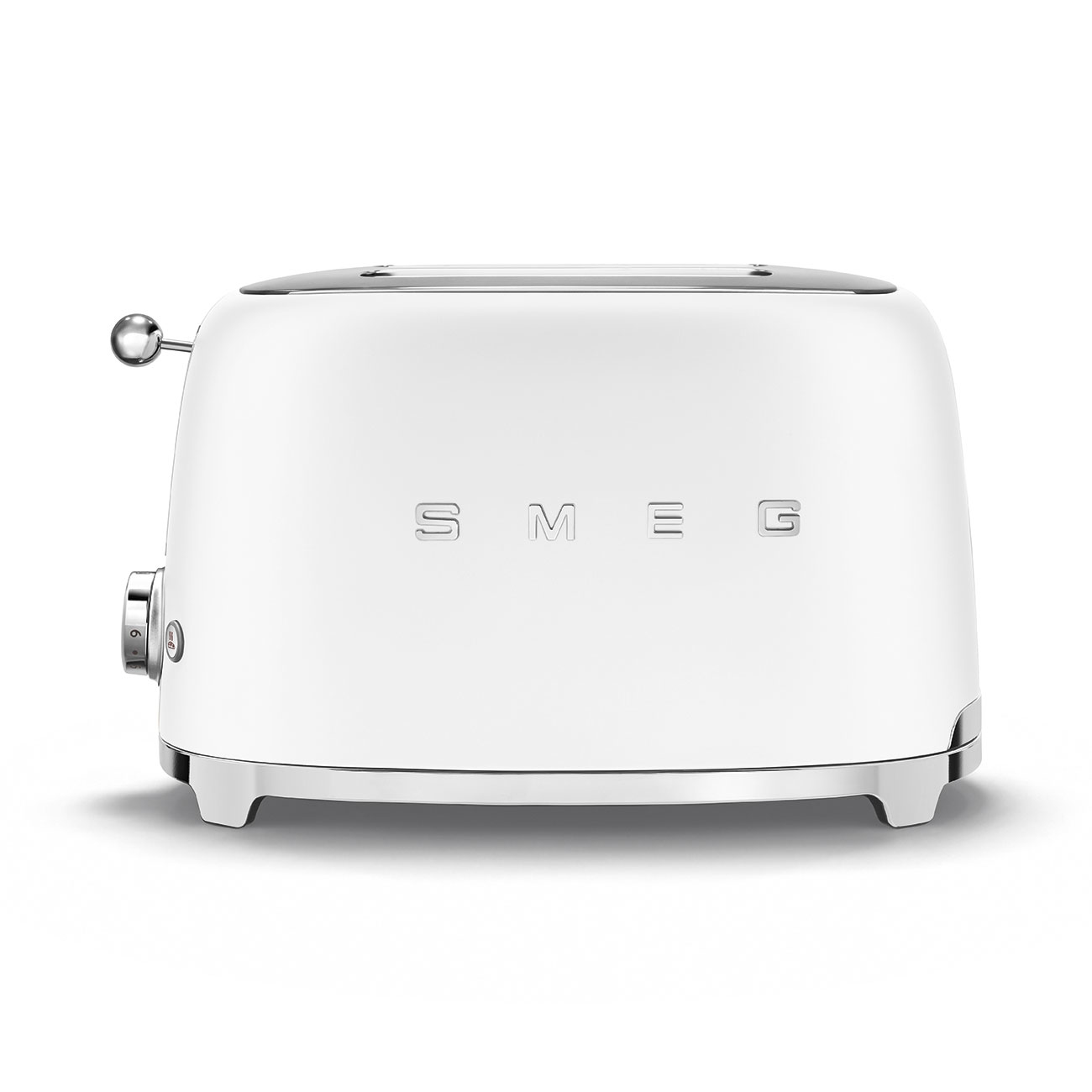 Smeg broodrooster mat wit TSF01WHMEU