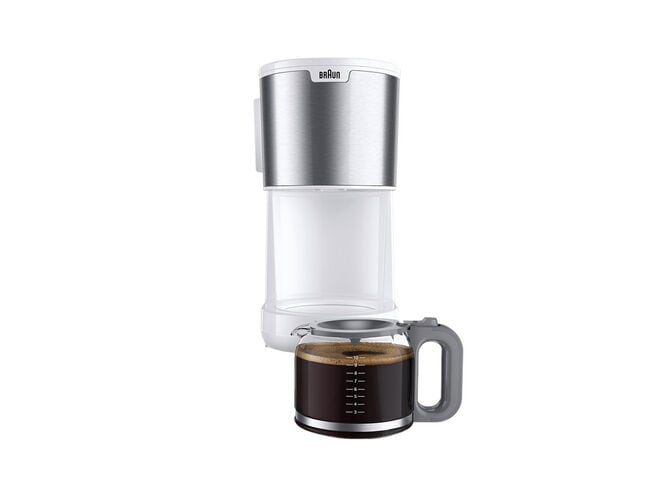 Koffiezet BRAUN KF1500 WH Pureshine