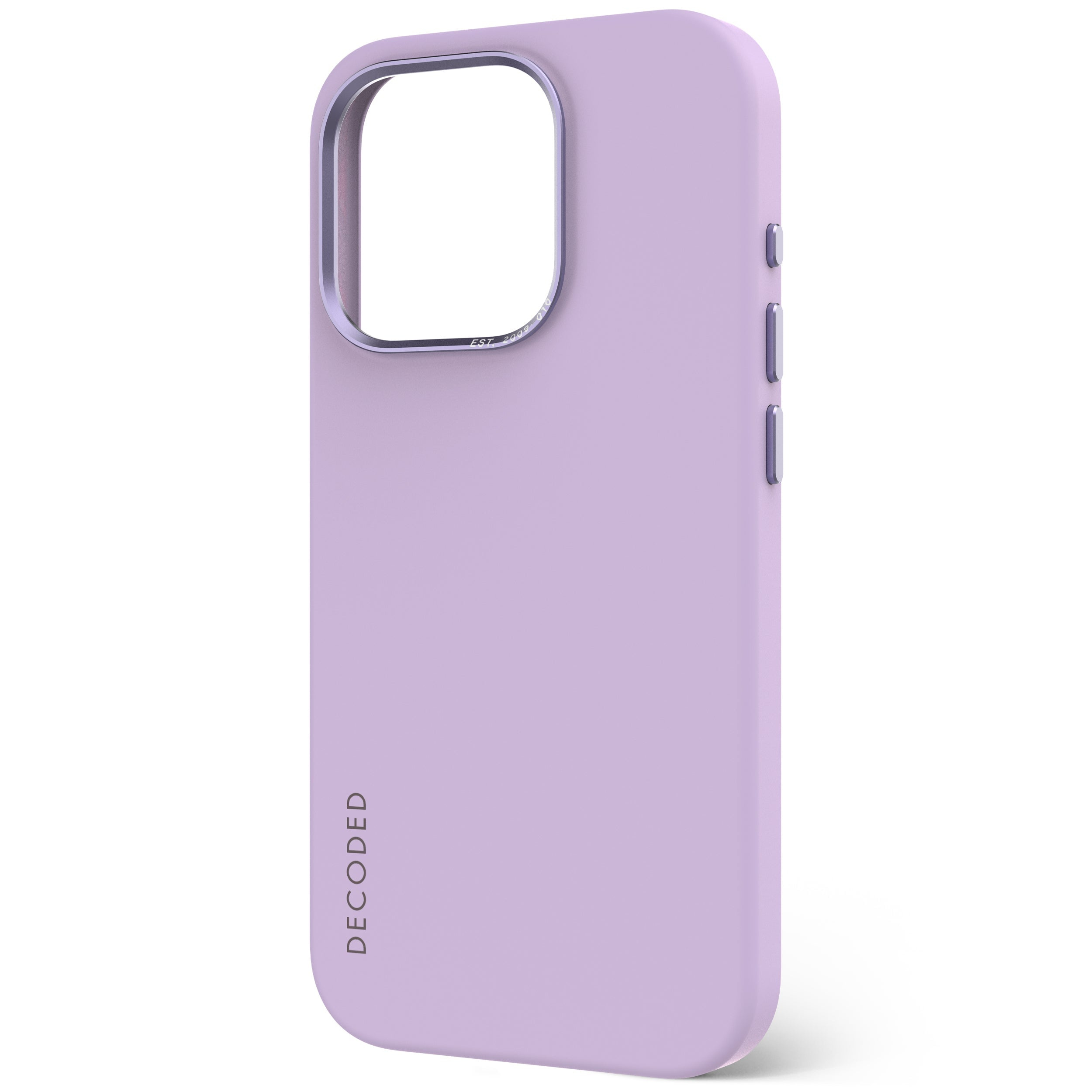 Tas DECODED Silicone Backcover iPhone 15 Pro Max Lavender