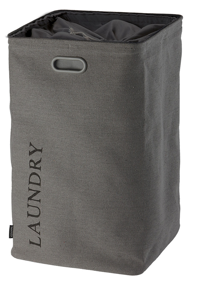 Aquanova Evora panier à linge 112 L Rectangulaire Coton, Térylène Gris