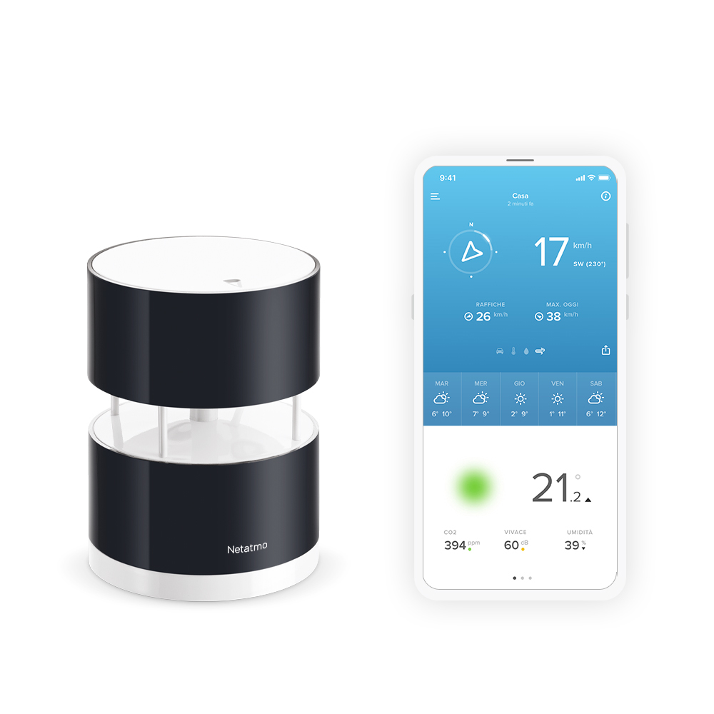 Weerstation NETATMO NWA01-WW  Anemometer - Windmeter