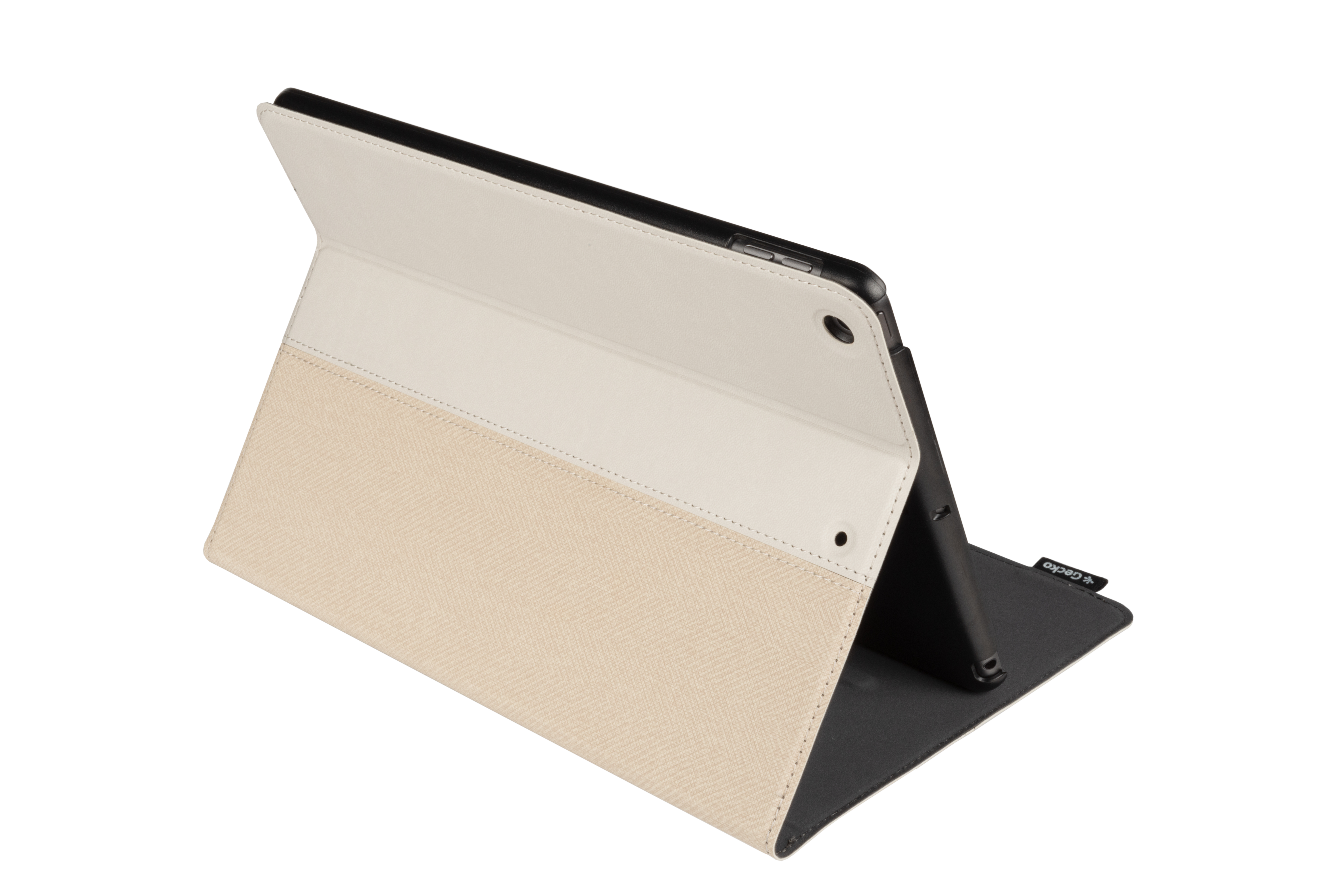 GeckoCovers Easy-click 2.0 cover voor Apple iPad 10.2 (19/20/21) zand