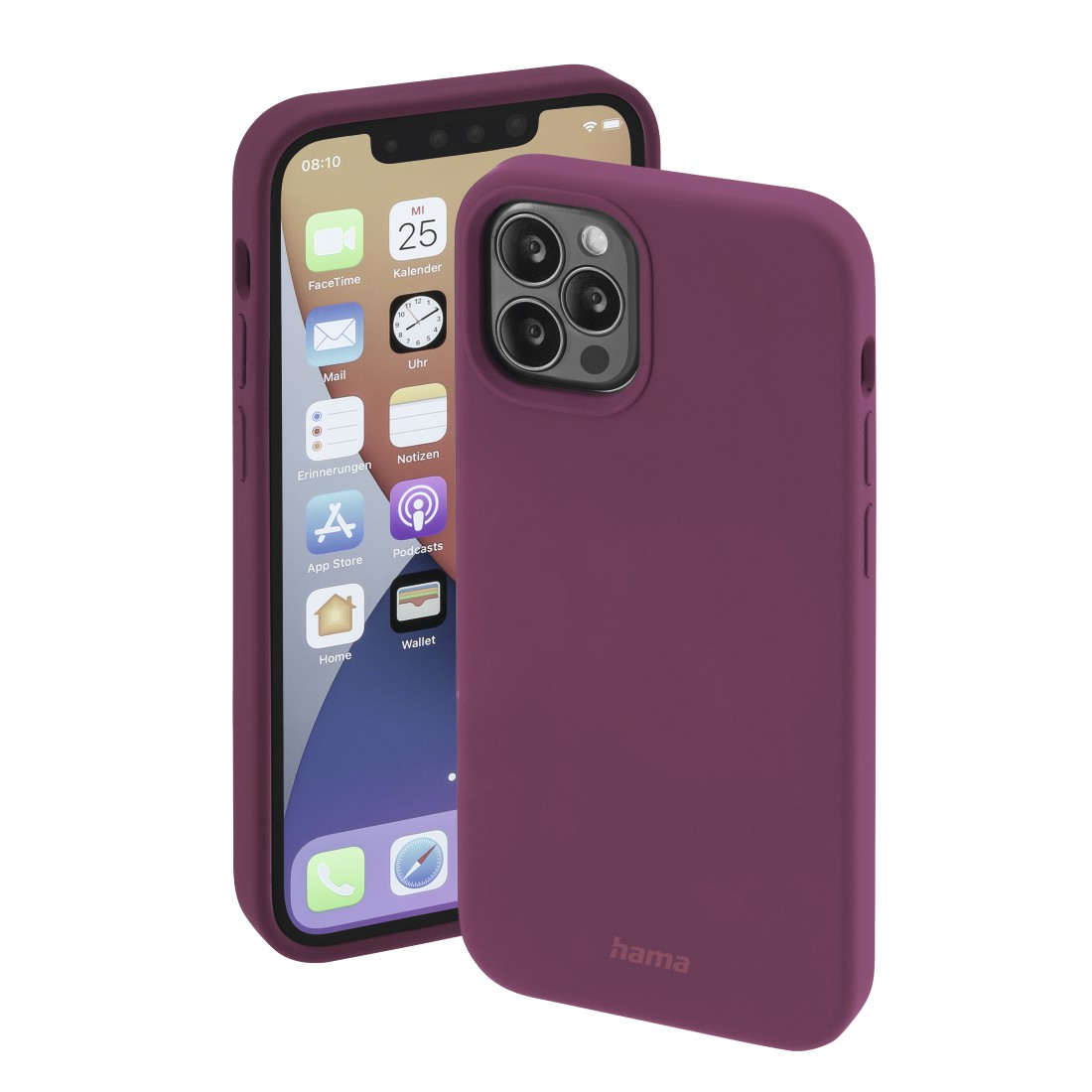 Hama Cover MagCase Finest Feel PRO voor Apple iPhone 13 Pro, bordeaux