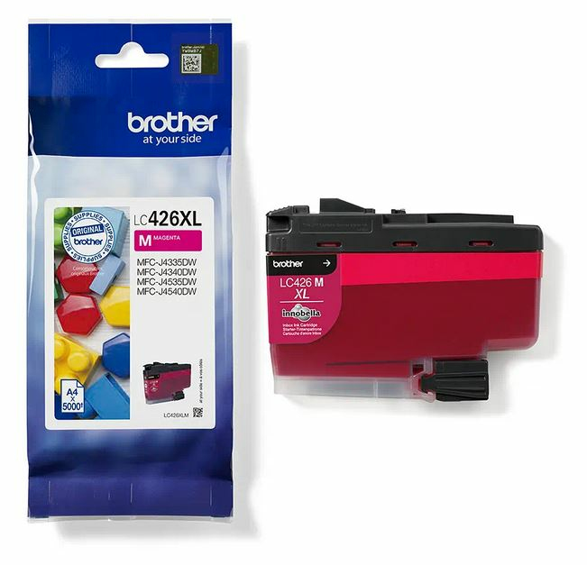 Inktcartridge BROTHER LC-426XLM magenta 5.000 pagina's