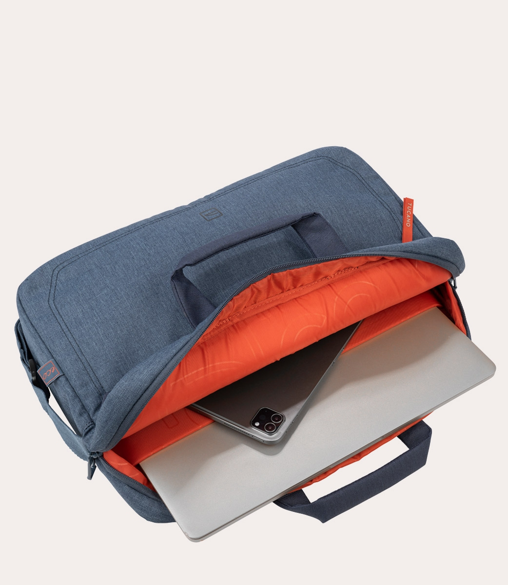 Laptoptas Tucano Hop 15,6-16" Blue/Orange