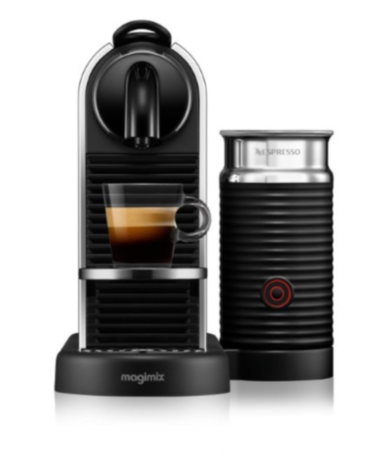 Nespresso MAGIMIX 11716B M900 Citiz Platinum & Milk