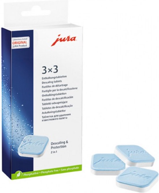 Ontkalkingtabletten 3 stuks 61848 Jura