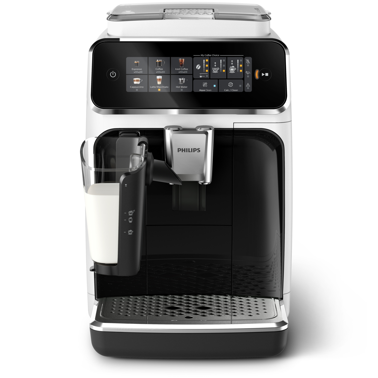 Espressomachine PHILIPS EP3343/50 Series 3300/ LatteGo / wit