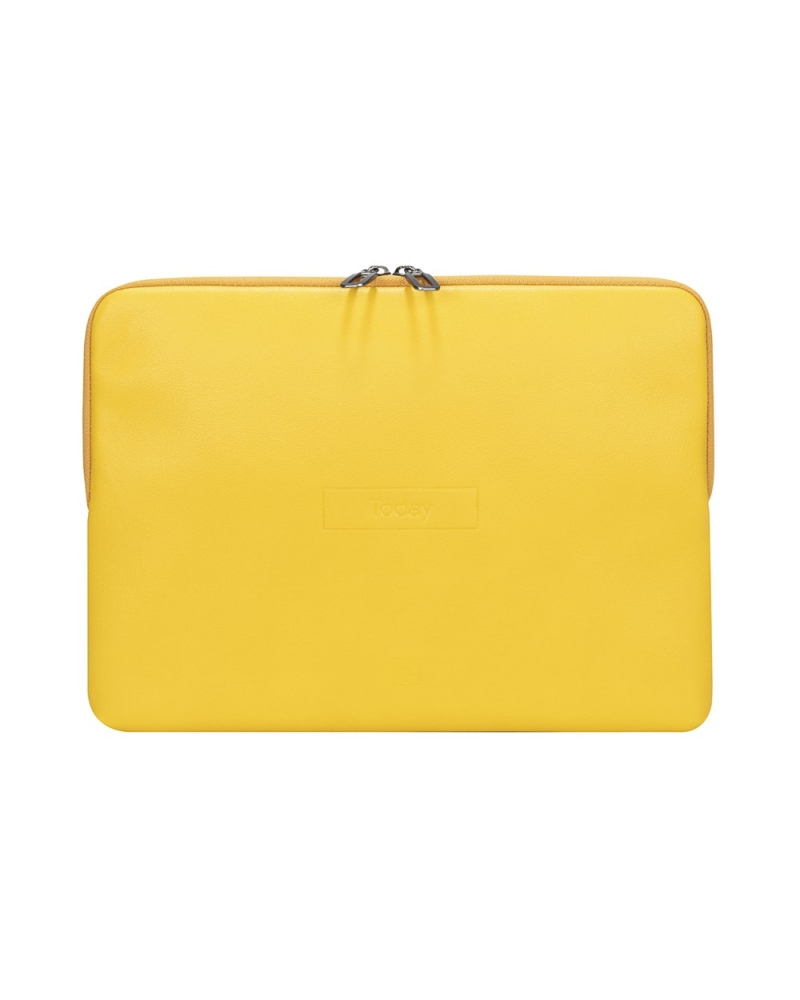 Laptopsleeve Tucano 15,6-16" Leather geel