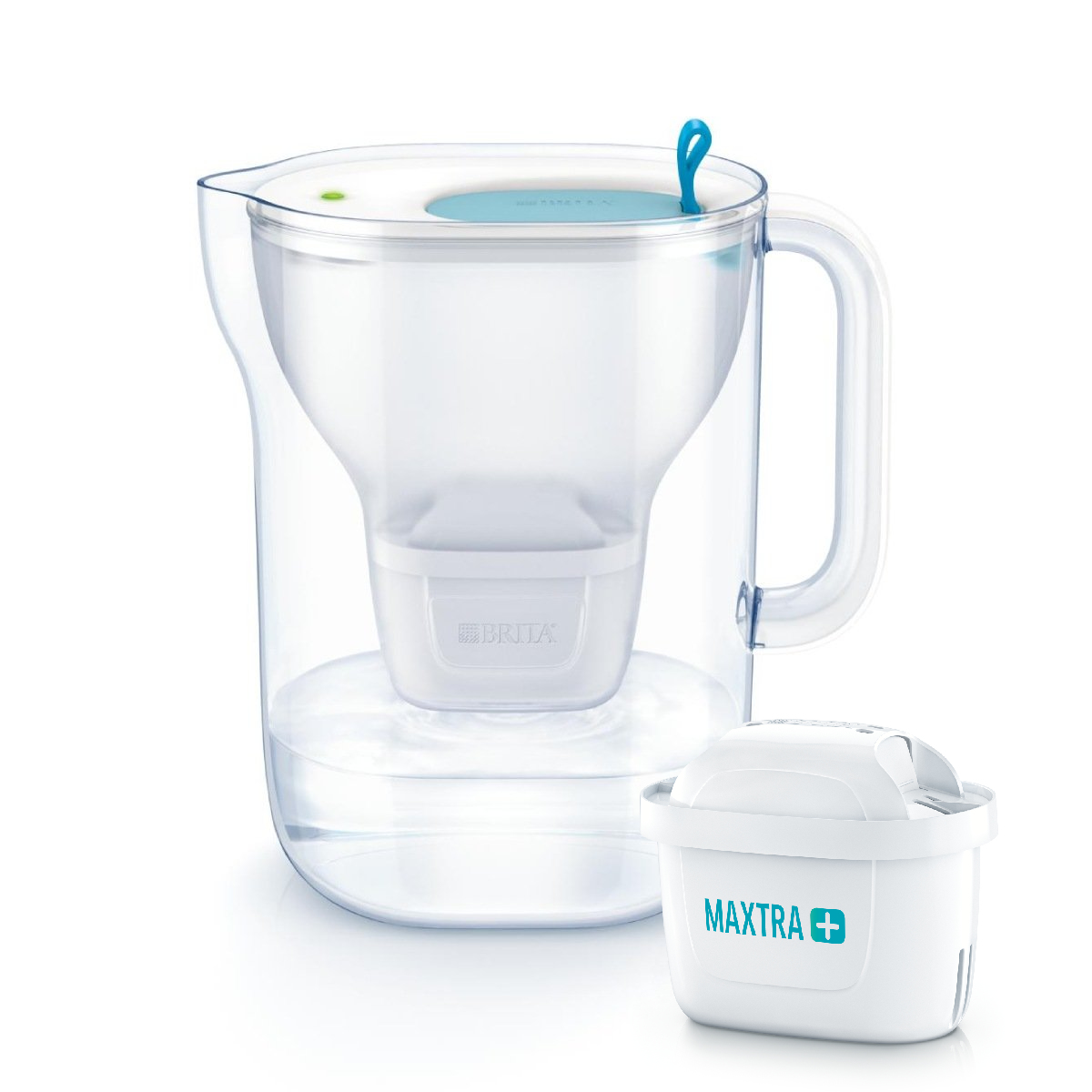 Brita Style Dispenser-waterfilter 2,4 l Blauw, Transparant