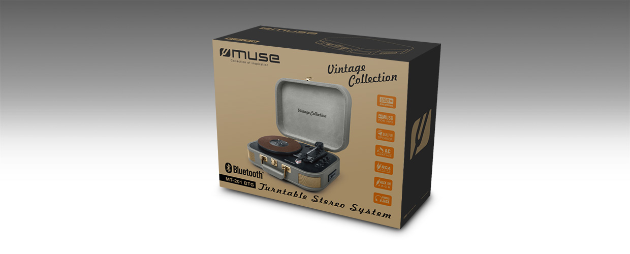 Muse MT-201 BTG platine Vert Automatique