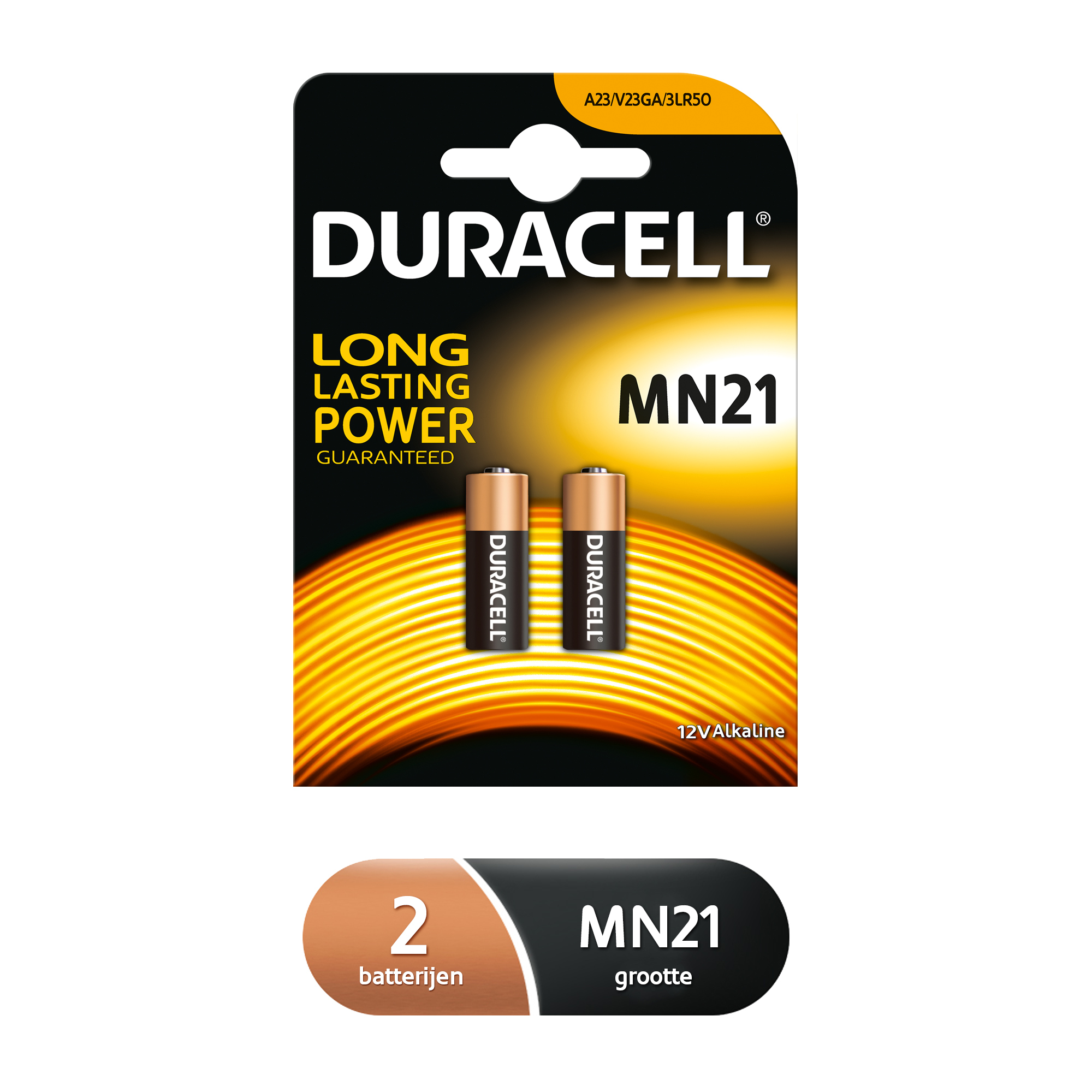 Duracell Batterij MN21 12V 2-Pack