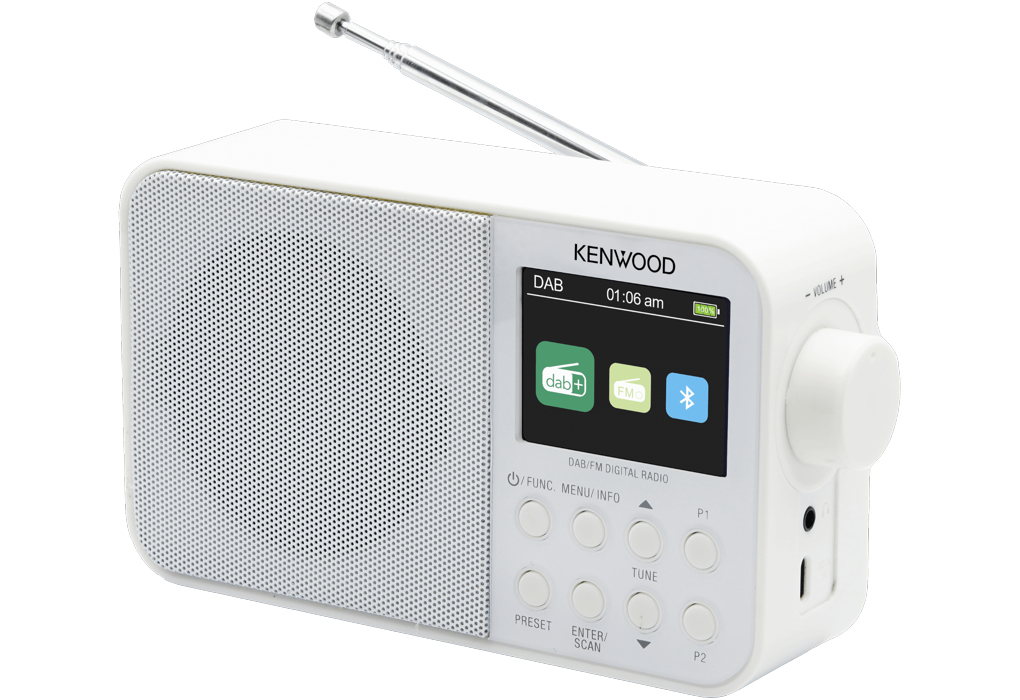 DAB+ radio KENWOOD CR-M30DAB wit