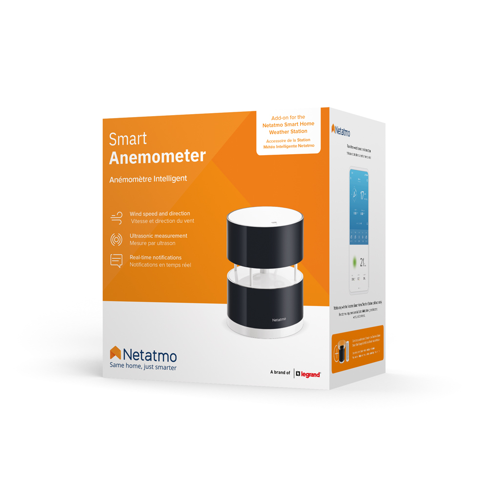 Weerstation NETATMO NWA01-WW  Anemometer - Windmeter