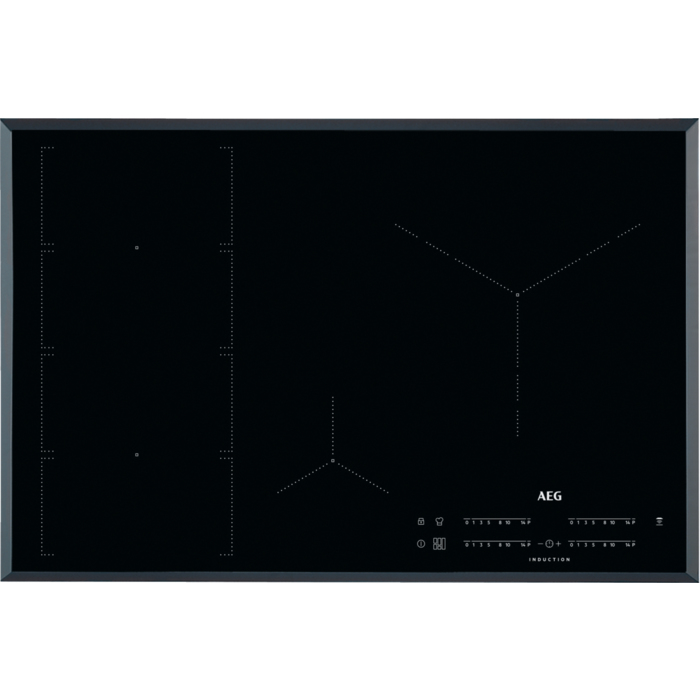 AEG IKE84475FB kookplaat Zwart Ingebouwd Inductiekookplaat zones 4 zone(s)