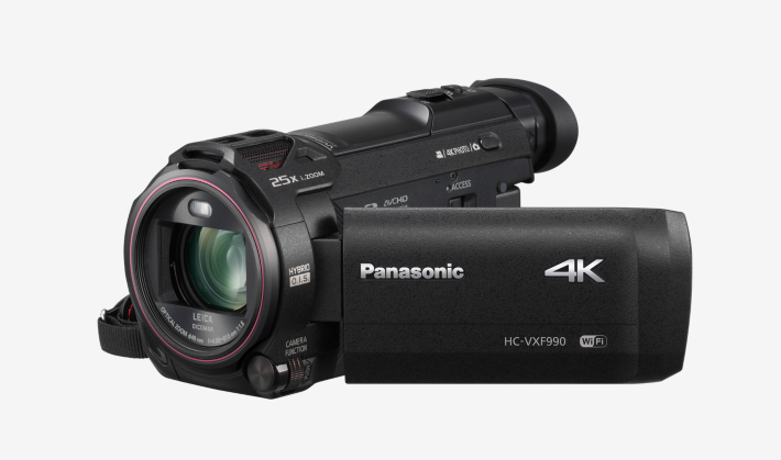 HD Camcorder Panasonic HC-VXF990EFK Wireless 4k Wifi Black