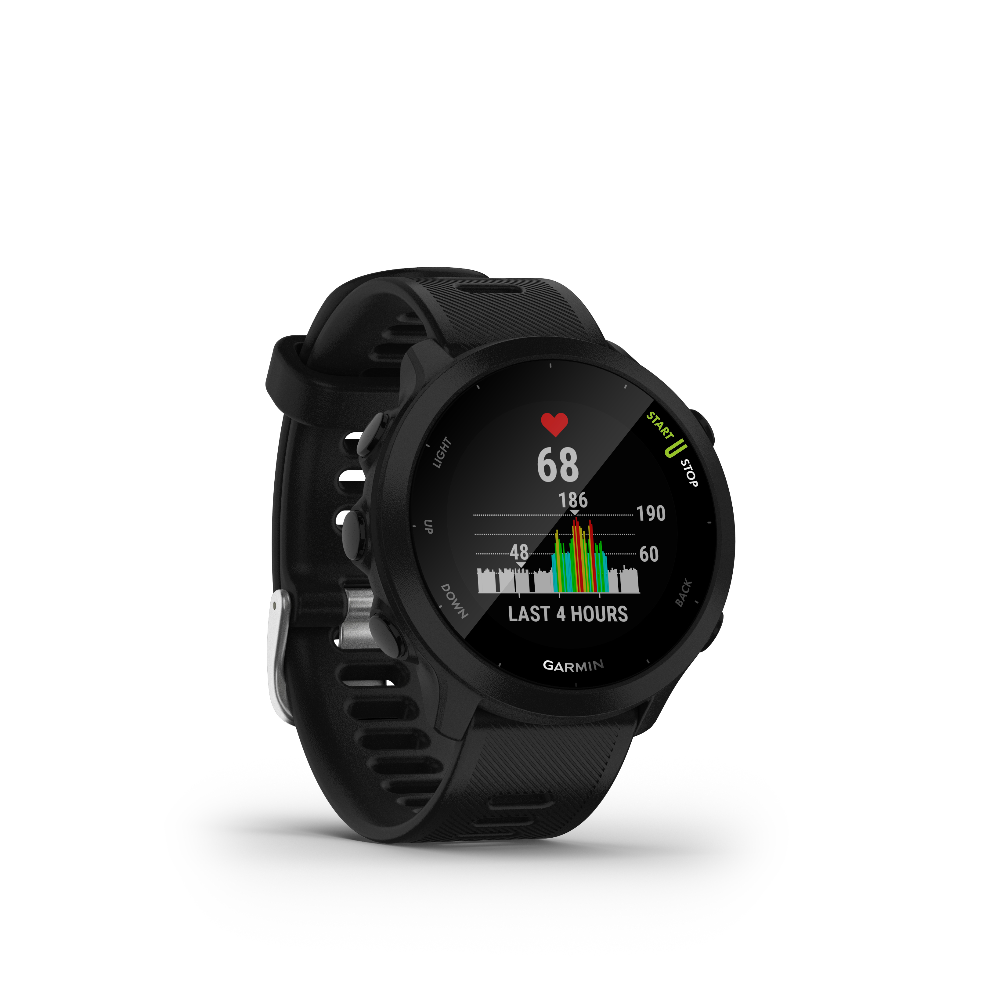 Garmin Forerunner 55 2,64 cm (1.04") 42 mm Numérique 208 x 208 pixels GPS (satellite)