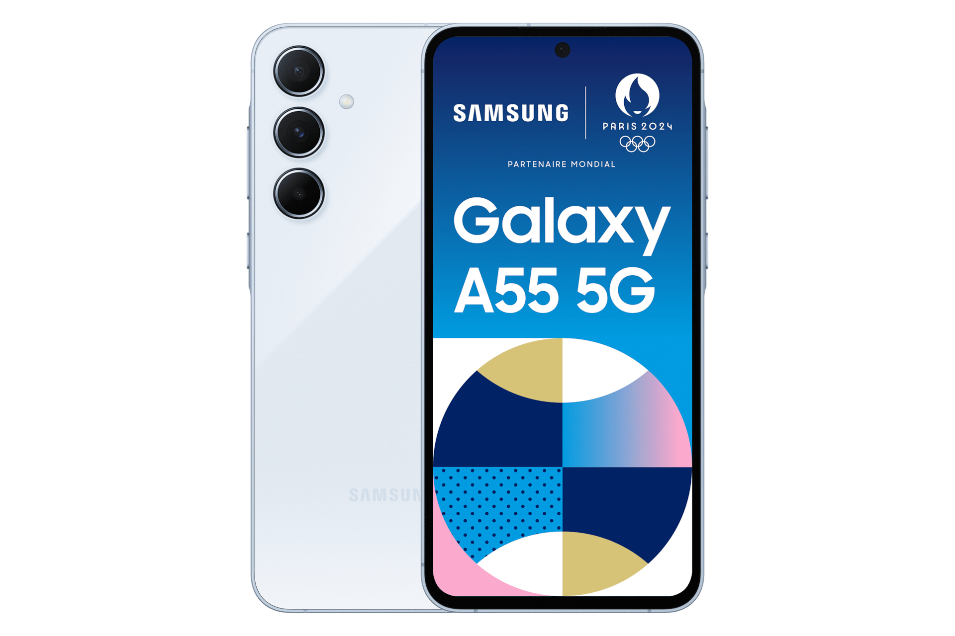 SAMSUNG GALAXY A55 5G 128GB ICE BLUE