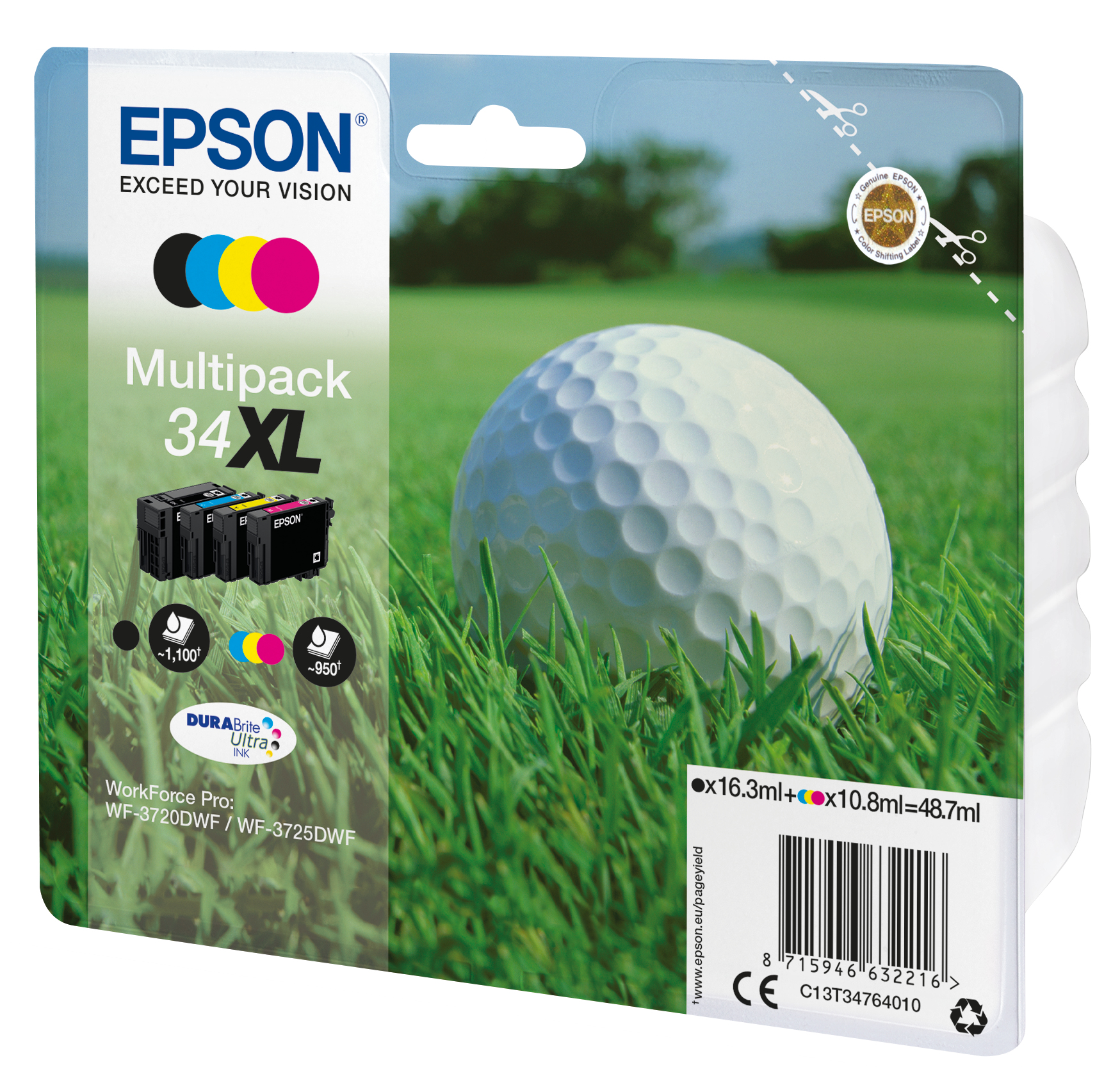 Epson Inktpatroon C13T34764010