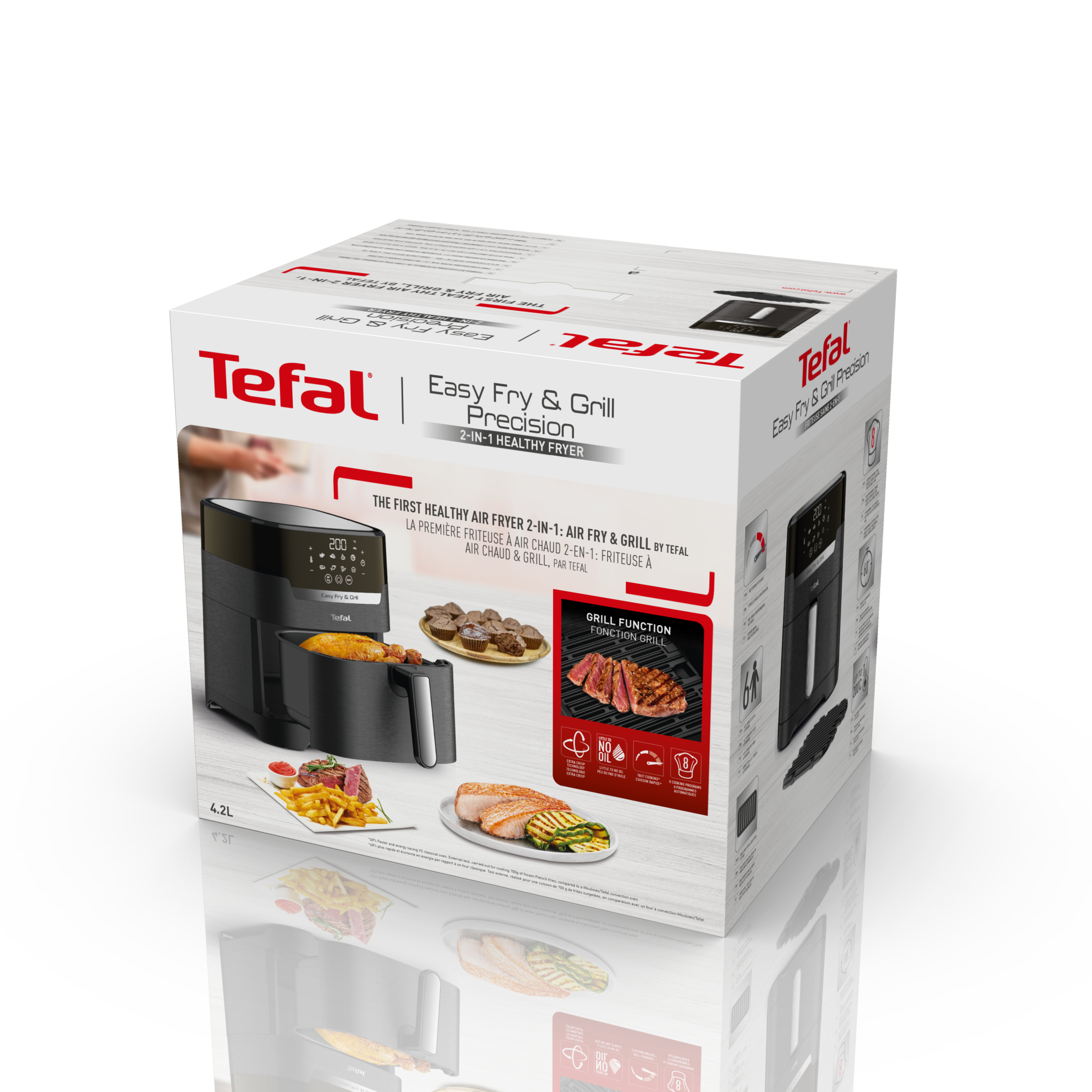 Airfryer TEFAL EY505815 Easy Fry &Grill