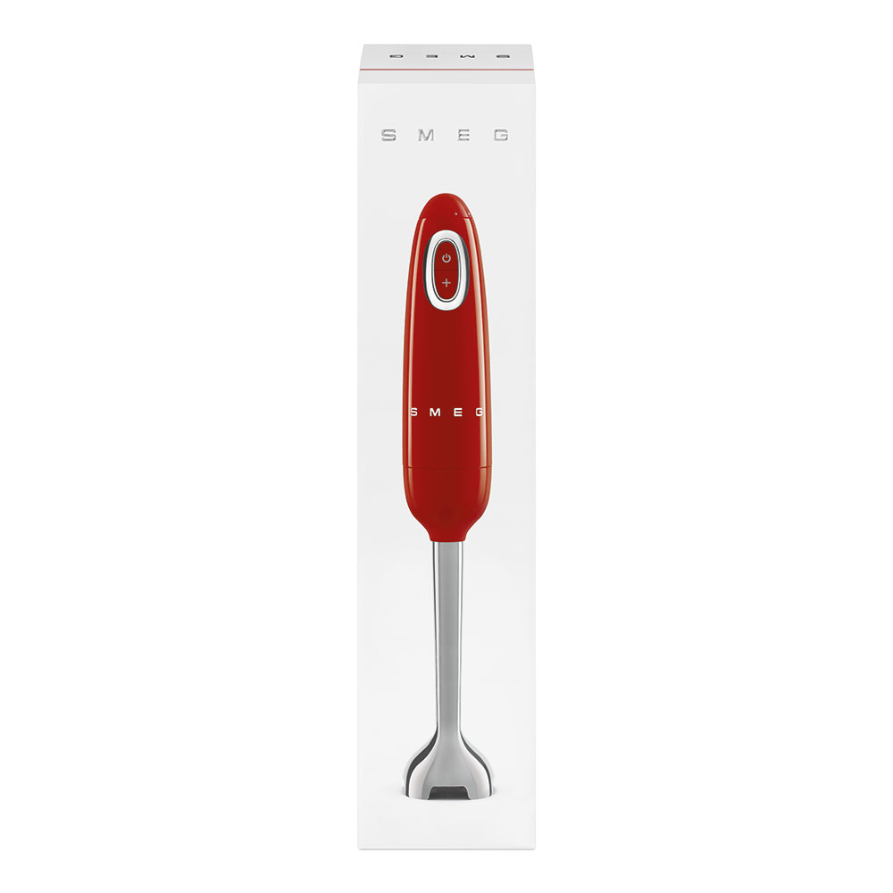 Staafmixer SMEG HBF01RDEU Rood