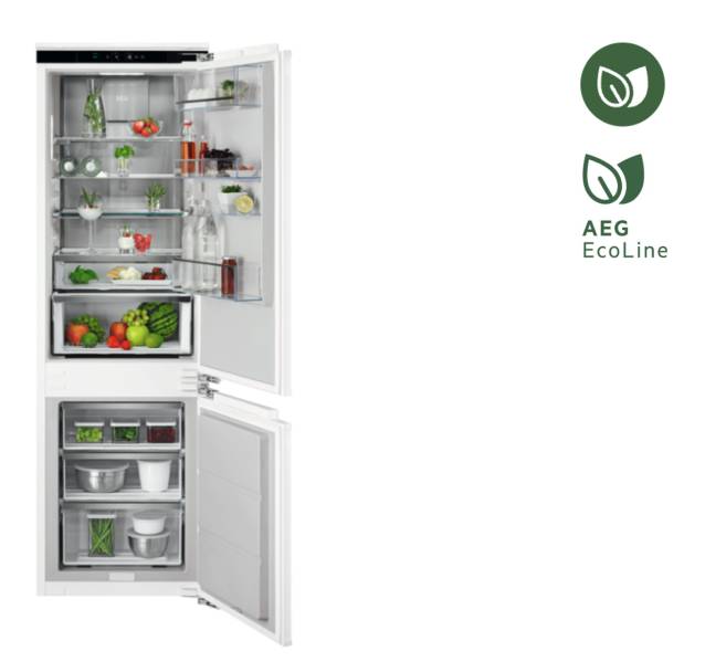 AEG Series 8000 TSC8M18WCF Ingebouwd 245 l C Wit