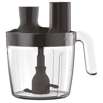 Moulinex InfinyForce Pro 0,8 l Staafmixer 1200 W Zwart, Titanium