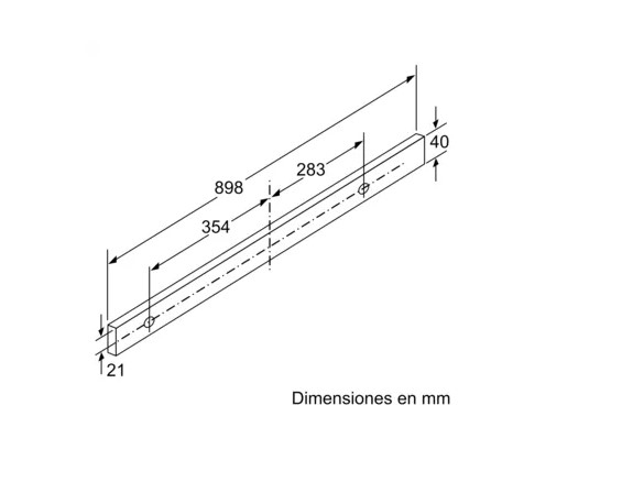 Dampkap SIEMENS LI97SA531 / telescopisch / 90cm / inox