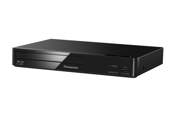 Panasonic DMP-BDT167EF DVD/Blu-ray-speler Blu-Ray speler 3D Zwart