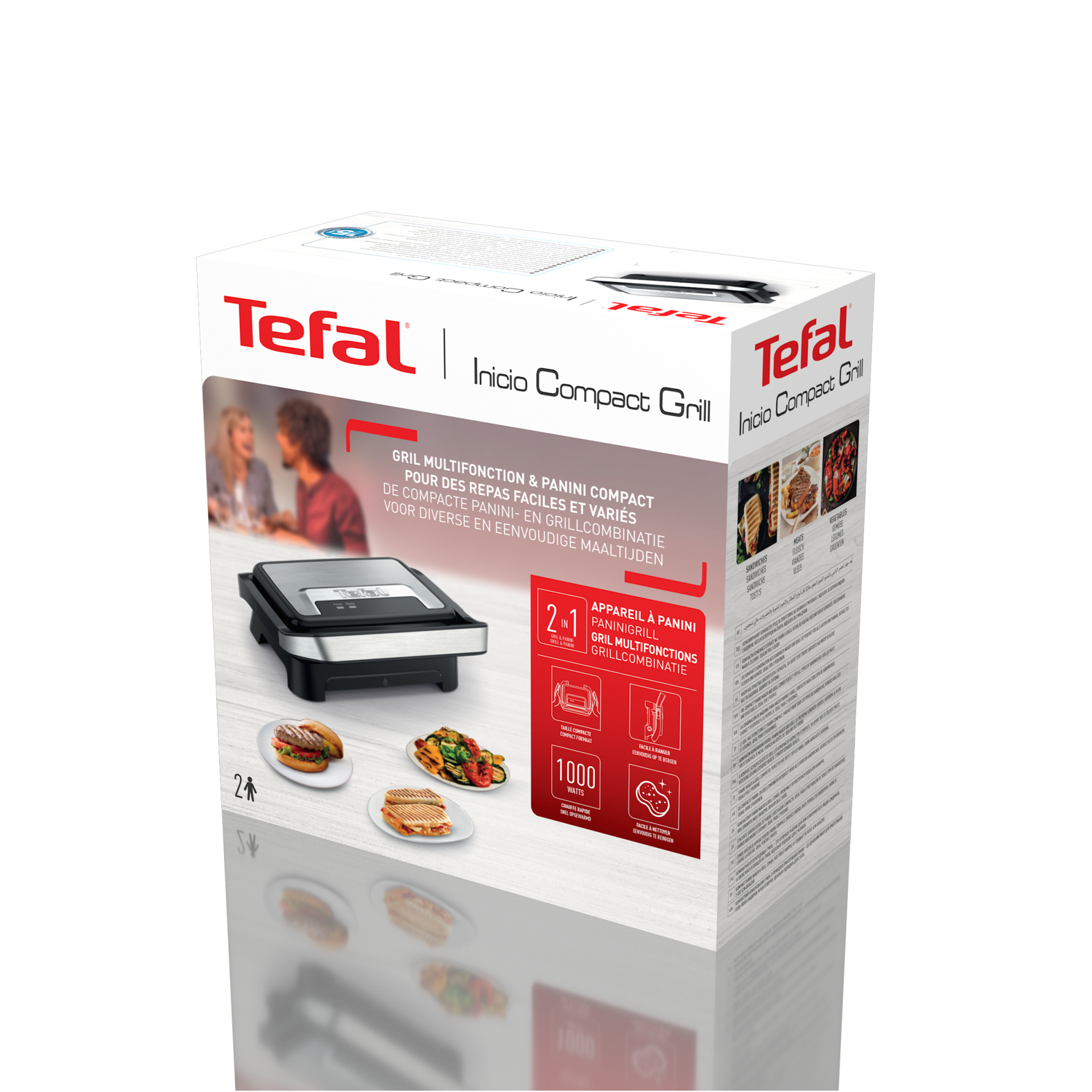 Grill TEFAL GC270D10 Inicio Compact