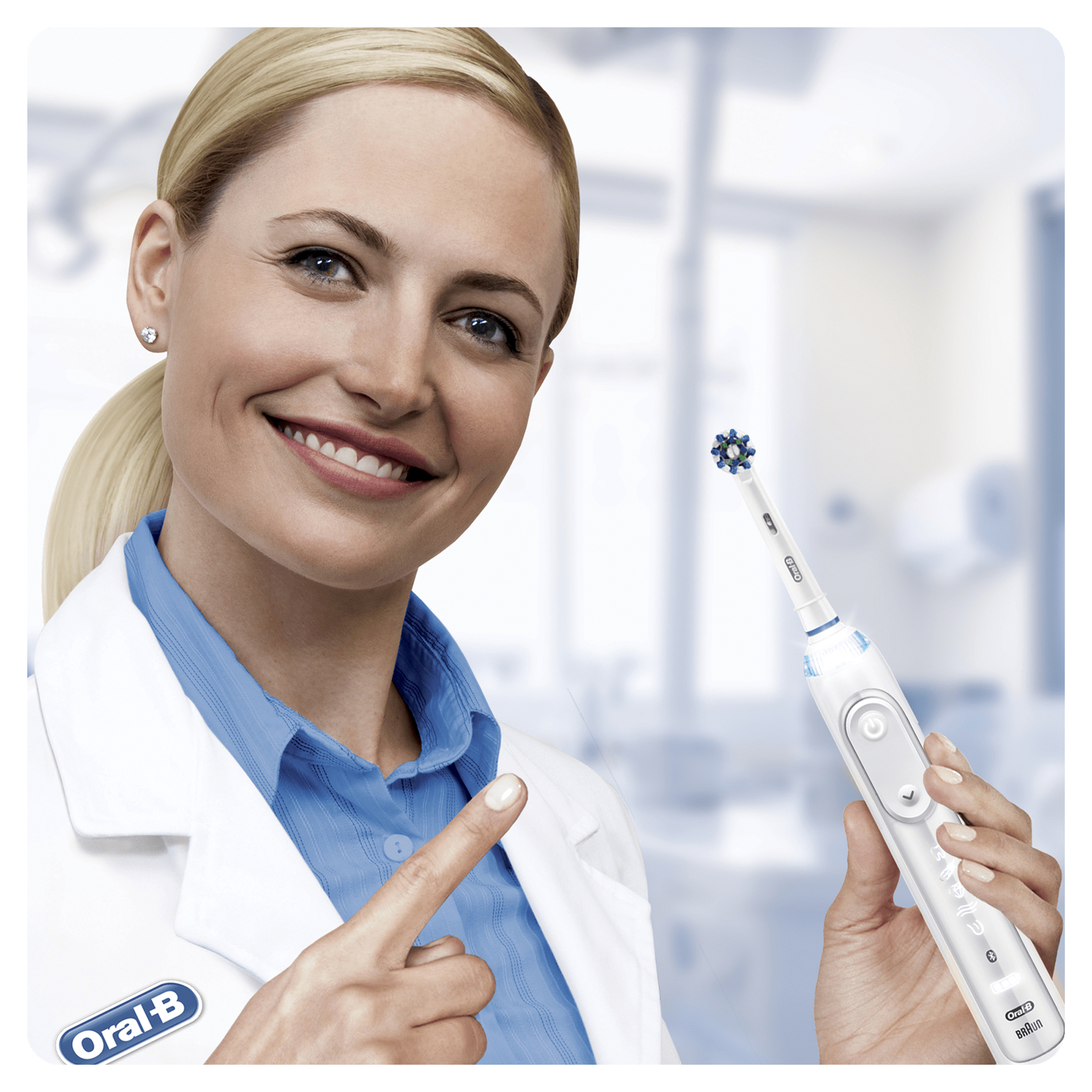 Oral-B CrossAction Power Opzetborstels 3+1 Stuks