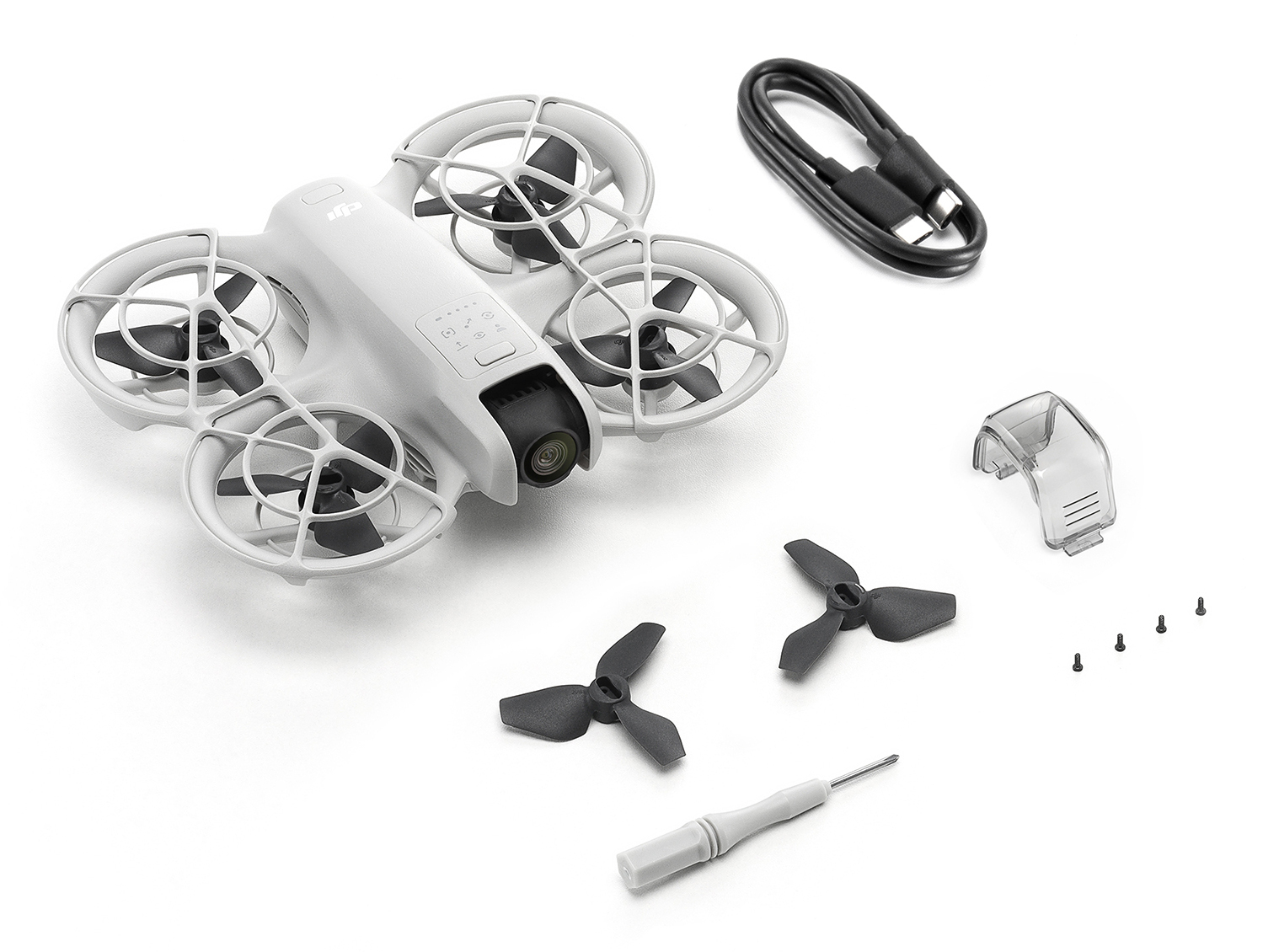 DJI Neo 4 propellers Quadcopter 12 MP 3840 x 2880 Pixels 1435 mAh Zwart, Wit