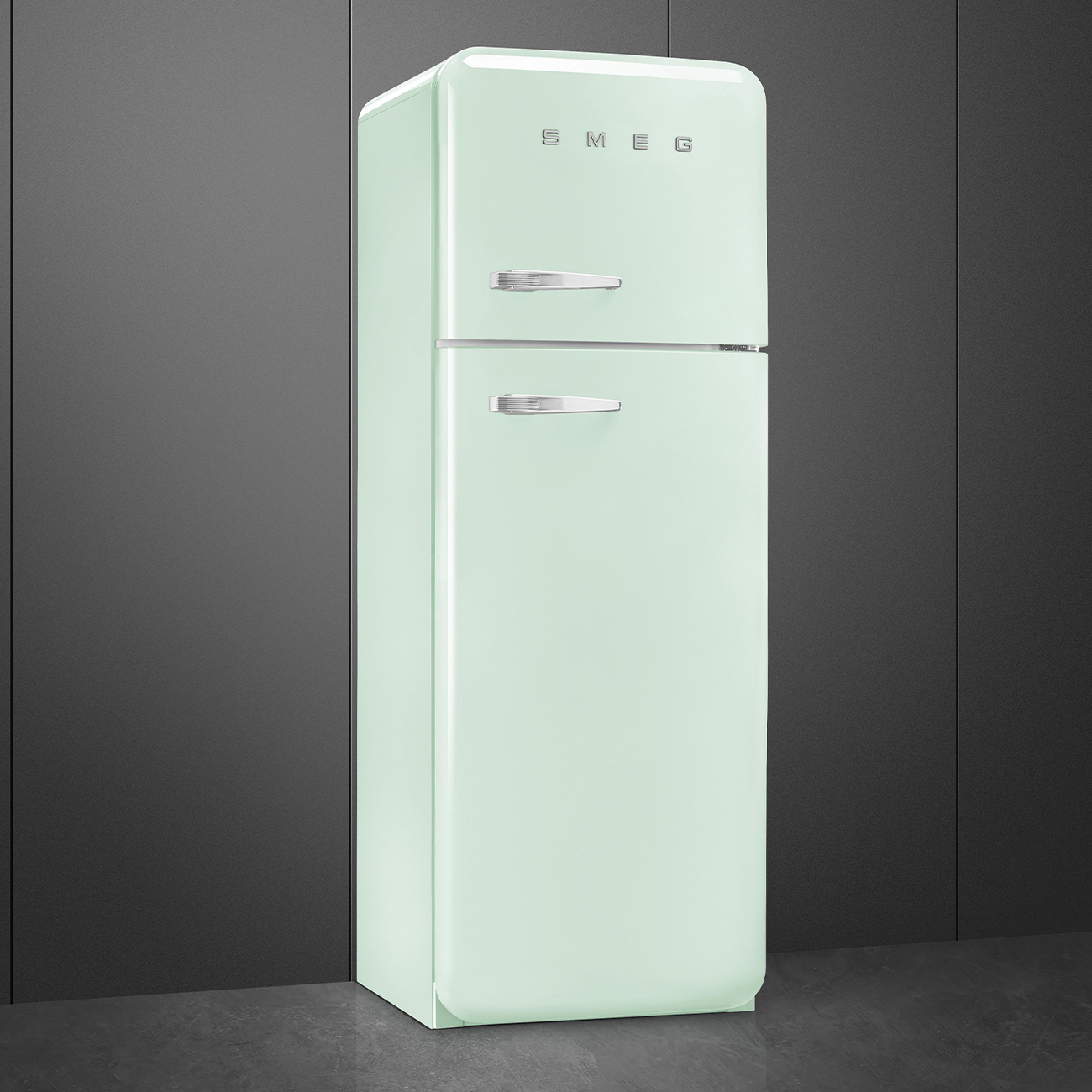 Smeg FAB30RPG5 koel-vriescombinatie Vrijstaand 294 l D Groen