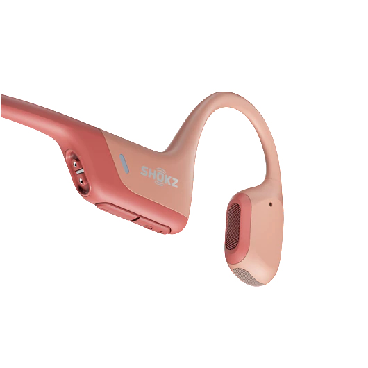 Hoofdtelefoon SHOKZ OpenRun Pro roze bone conduction