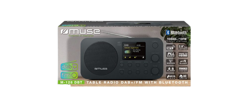 DAB+ Radio Muse M-128 DBT