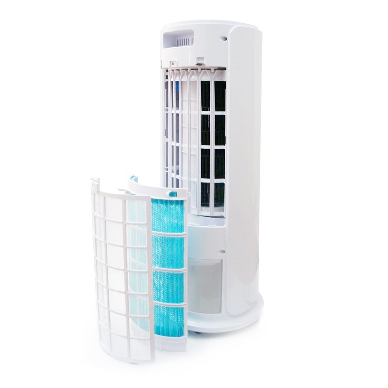 Air Naturel Polair Climatiseur portatif 4 L 60 dB Blanc