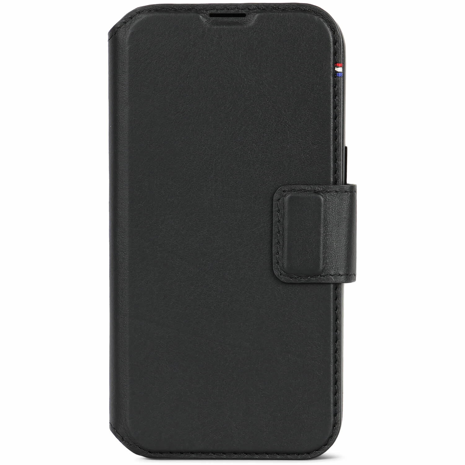 Tas DECODED Leather Detachable Wallet iPhone 15 Black