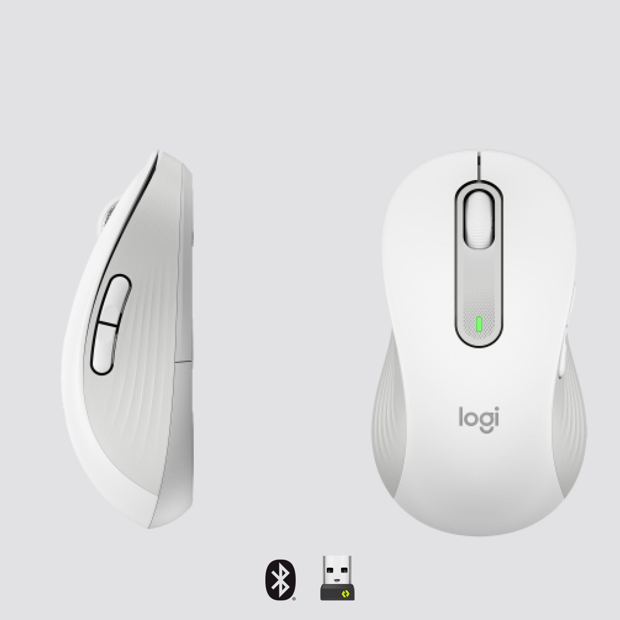 Draadloze Muis Logitech M650 LargeLinksh. Signature White